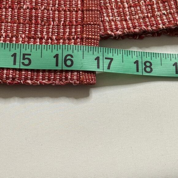 Trends Rust Red Woven Placemat Dining Table Home Kitchen Heat Resistant Mat 17" - Picture 3 of 5